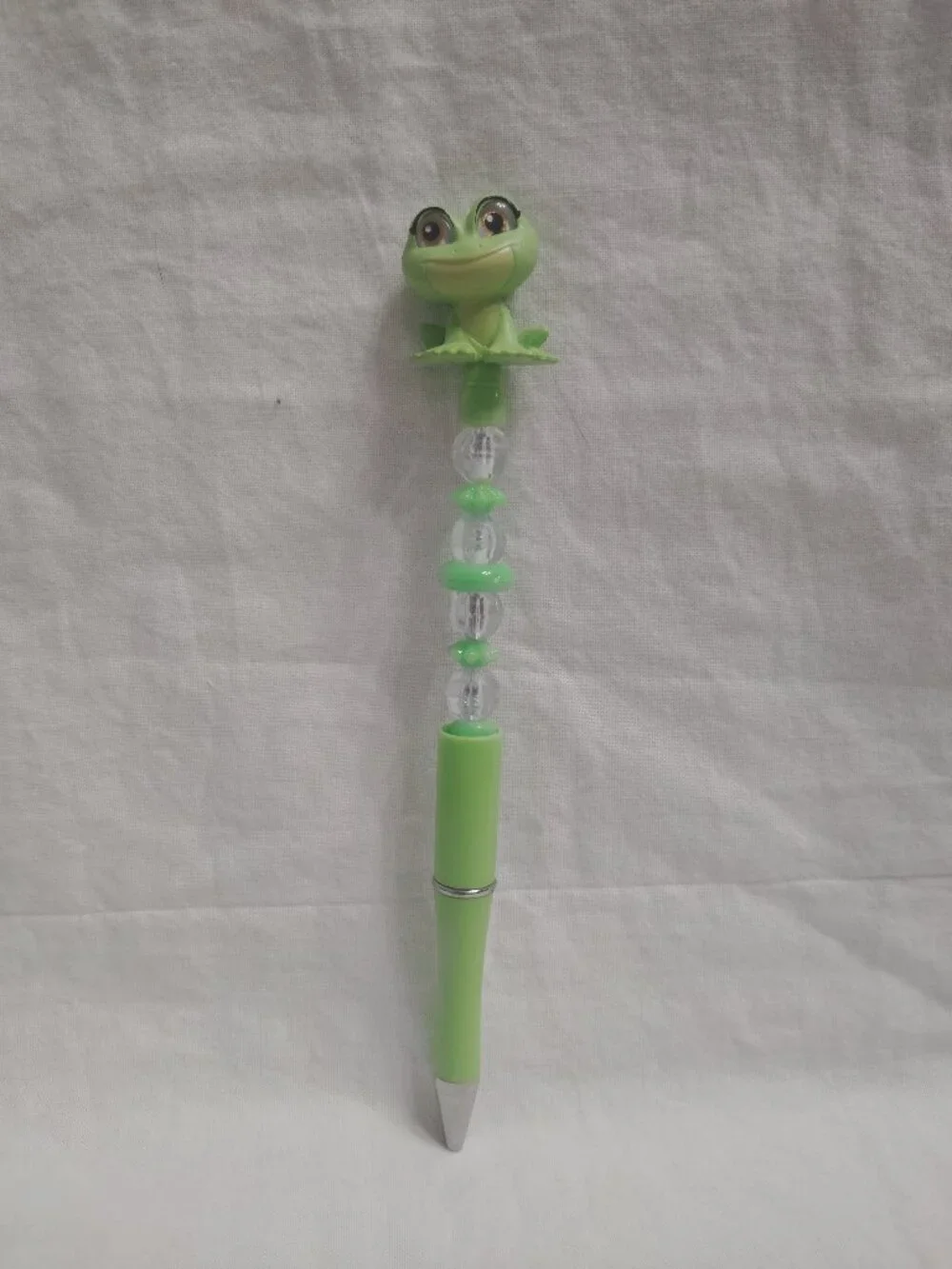 Disney Doorable-Frog Tiana- Handmade Beaded Pen